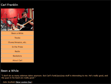 Tablet Screenshot of carlfranklin.com